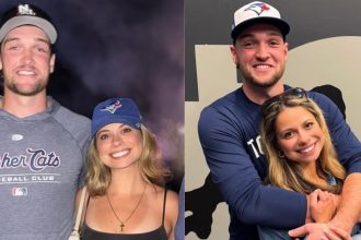 Trey Yesavage’s girlfriend Taylor Frick reacts to the Blue Jays rookie’s unforgettable moment in World Series Game 7