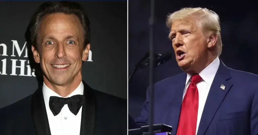 Trump Blasts Seth Meyers, Claims Being ‘100% Anti-Trump’ Is ‘Probably Illegal’