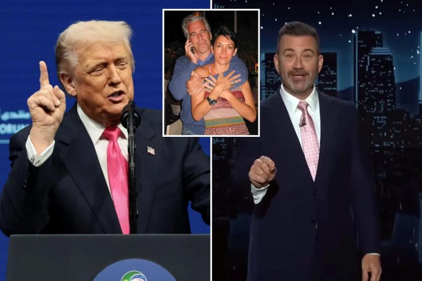 Trump blasts Jimmy Kimmel, ABC after late-night host claims president is ‘bracing for Hurricane Epstein’