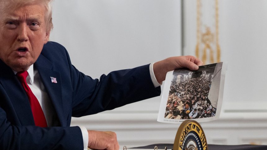 Trump vows to ‘permanently pause’ migration from poor nations : NPR