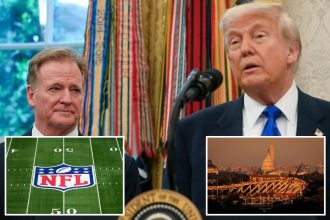 Trump wants Commanders’ new DC stadium named for himself