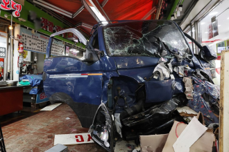 Two dead, 18 hurt after truck ploughs into market