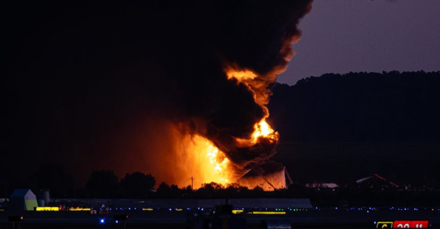 UPS Plane Crashes During Takeoff In Louisville, Killing At Least 3