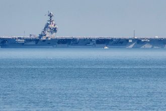 US Aircraft Carrier Arrives In The Caribbean In Major Buildup Near Venezuela
