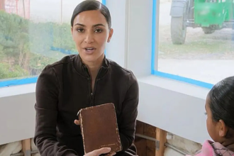Kim Kardashian Reveals Her Secret Bid