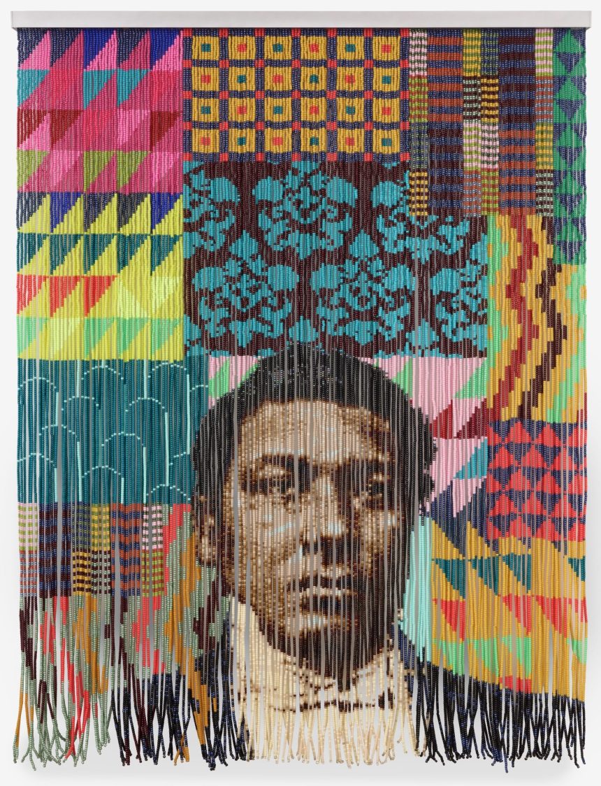 Vibrant, Beaded Portraits by Felandus Thames Honor Memories and the Black Diaspora — Colossal