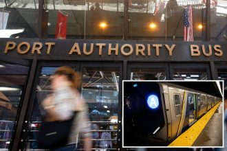 Woman killed by NYC subway train at Port Authority station during rush hour
