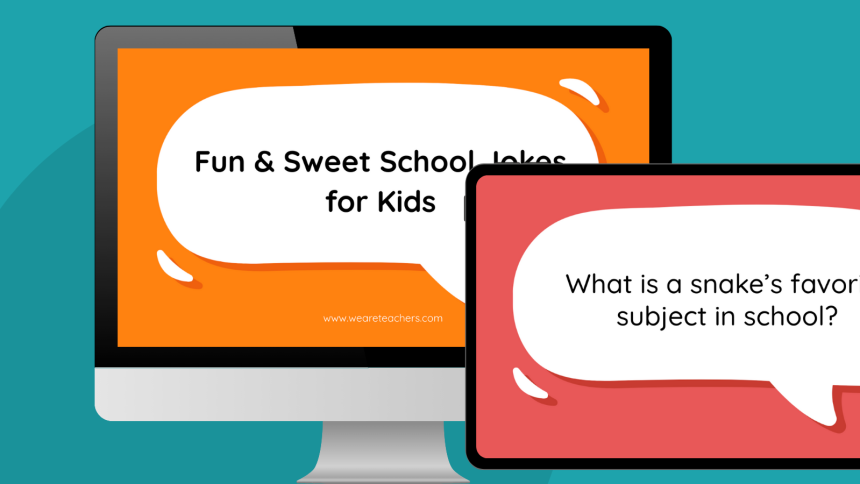 100 Funny School Jokes for Kids, Plus Google Slides