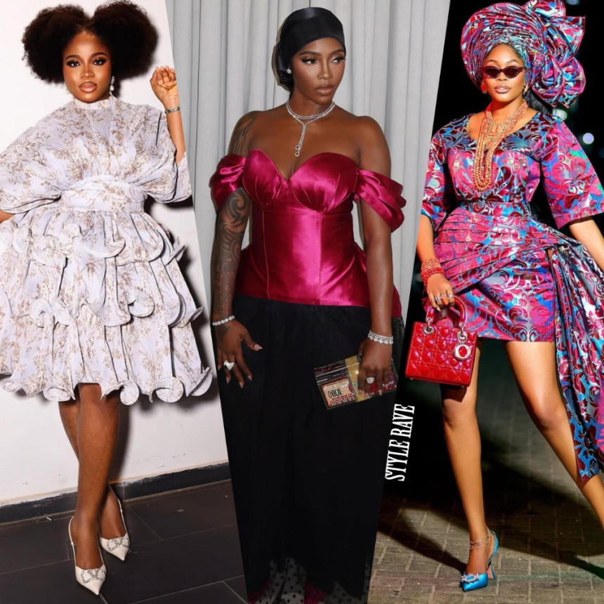 How Nigerian Stars Served Red Carpet Steeze With Striking Outfits
