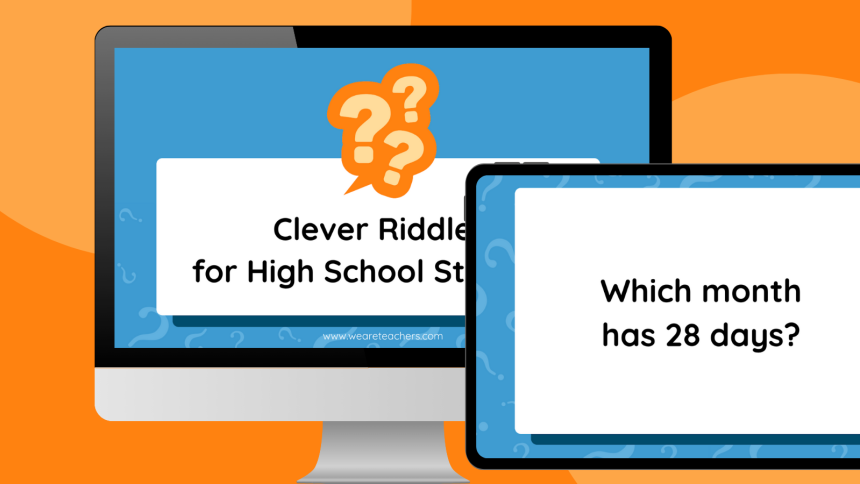 115 Clever Riddles for High School Students (Plus Answers)