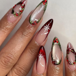 Christmas Nail Designs For Last-Minute Parties