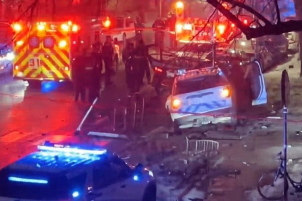 2 cops hospitalized after stolen car strikes squad car in Lakeview