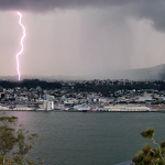 200 lightning strikes hit Dunedin and Clutha