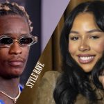 Young Thug Proposes to Mariah the Scientist on Stage