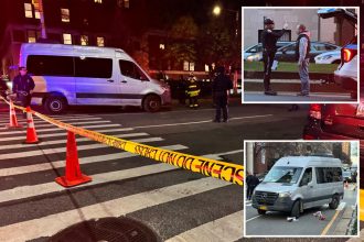 85-year-old pedestrian fatally struck by van on NYC street