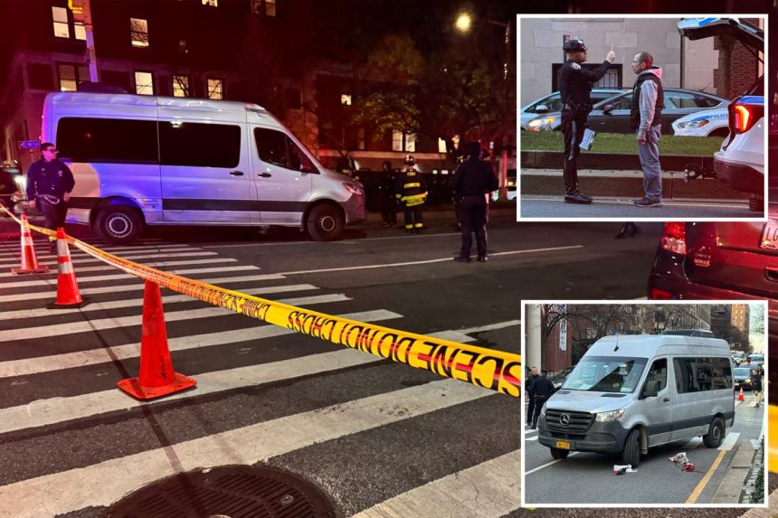 85-year-old pedestrian fatally struck by van on NYC street