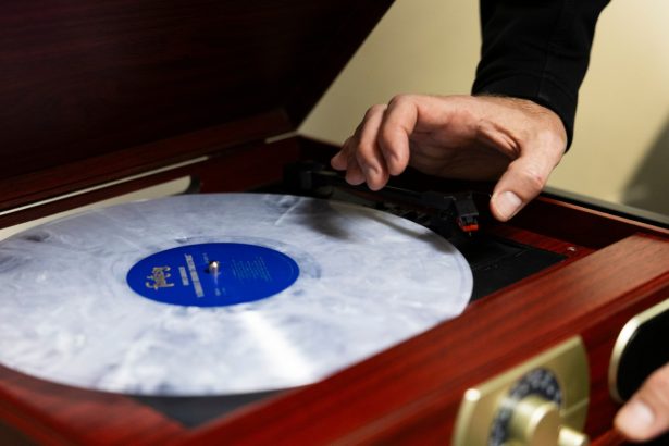 A Texas doctor provides healing to patients with vinyl music : NPR