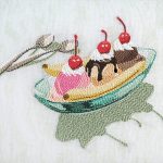 Adrienna Matzeg’s Embroideries Serve Up the Nostalgic Charm of the Greasy Spoon — Colossal