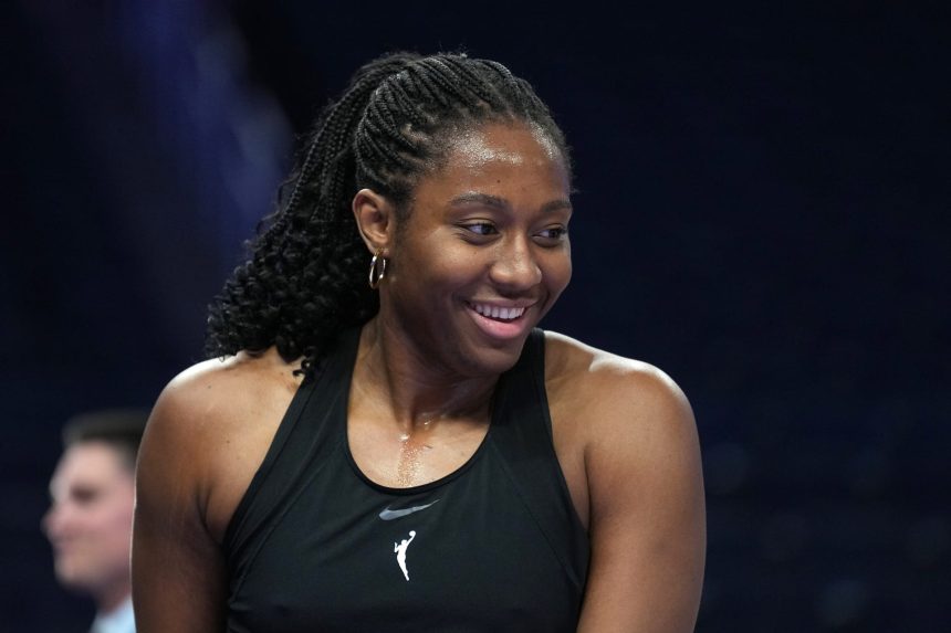 Aliyah Boston Slays the Internet After Dropping Dance Moves With Her Girls