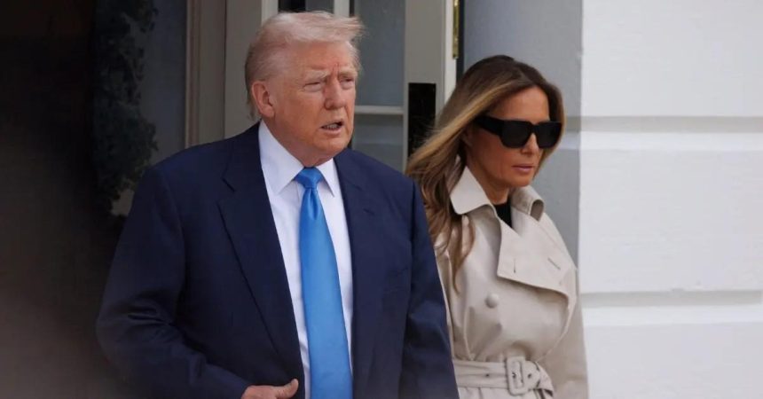 All the Signs Trump and Melania’s Relationship Is ‘Struggling’