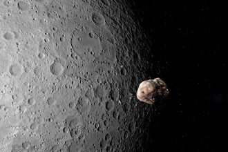 An asteroid could hit the moon in 2032, scattering debris toward Earth