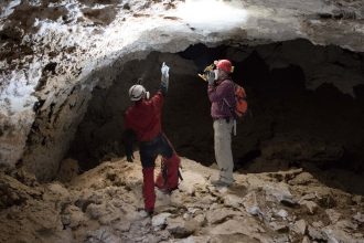 Ancient human artefacts found near caves in Arabian desert