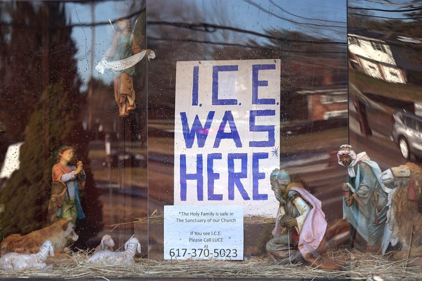 Anti-ICE Nativities Take a Stand Against Trump’s Cruelty