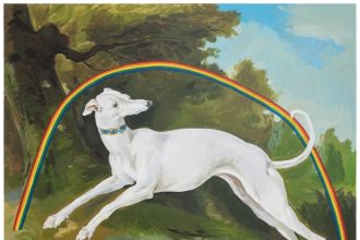 Art Historical Dogs and Birds Serve as Queer Avatars in Scott Csoke’s Emotive Paintings — Colossal