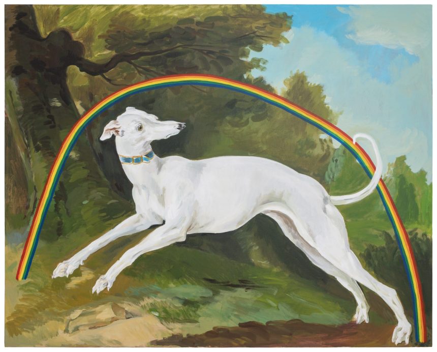 Art Historical Dogs and Birds Serve as Queer Avatars in Scott Csoke’s Emotive Paintings — Colossal