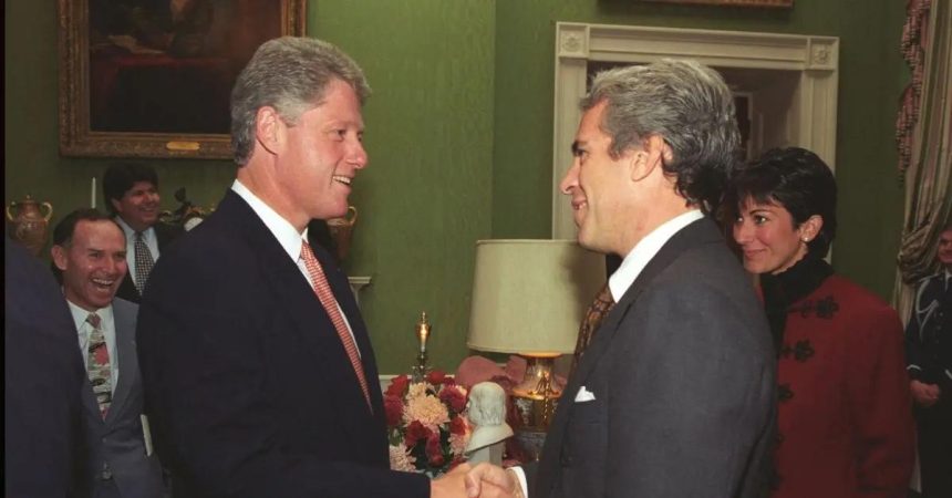 Bill Clinton Poses With Jeffrey Epstein In Never-Before-Seen Photo