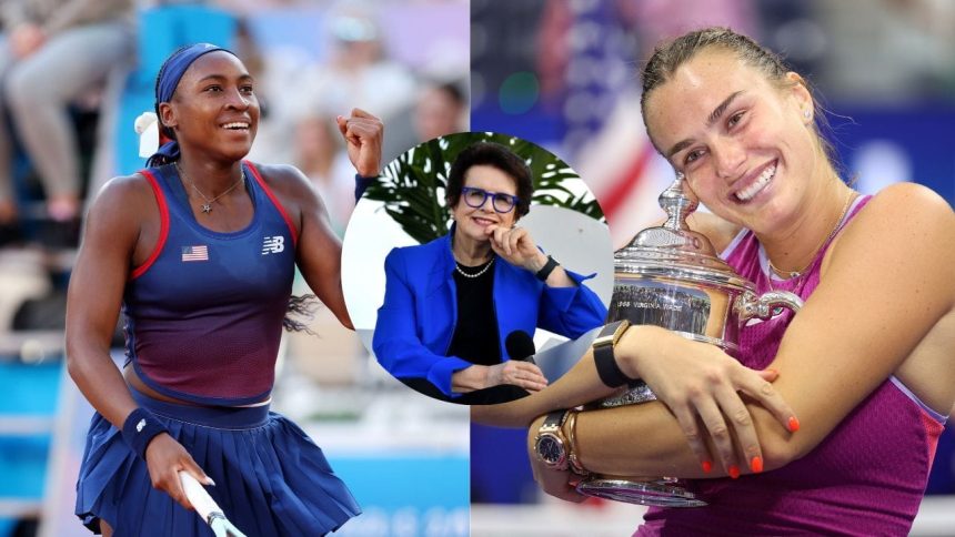 Billie Jean King reacts as Coco Gauff, Aryna Sabalenka & other WTA stars dominate highest-paid female athletes list
