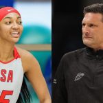 Bonding with her future coach