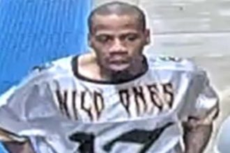 Bottle-wielding robber targeted CTA passenger while wearing ‘TROUBLE’ jersey, police say