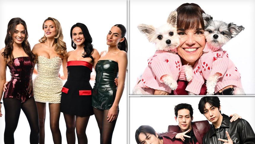 Brooks Nader, Sisters Wear Tight and Tiny Dresses to iHeartRadio Z100’s Jingle Ball