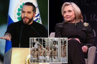 Bukele challenges Hillary Clinton to take El Salvador’s entire prison population after criticism