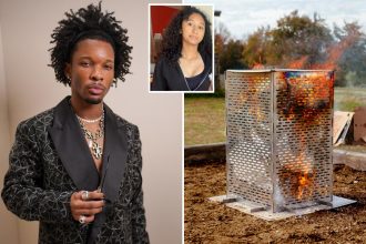 ‘Burn cage’ incinerator found at D4vd’s rented Hollywood home after teen’s body found in trunk