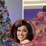 Cardi B Shows Off Christmas Trees, Different Designs For Each Child