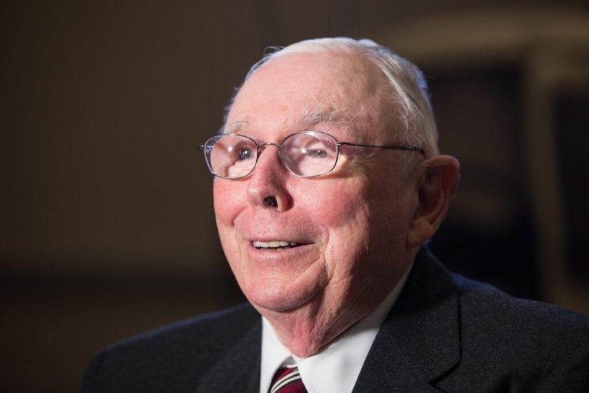 Charlie Munger Made Over  Million Betting On Coal At 99—After Avoiding It For 60 Years and Calling The Panic ‘Horse Feathers’