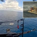 Coast Guard helicopter sniper takes out narco-boat during Operation Pacific Viper, seizes cocaine