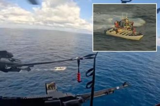 Coast Guard helicopter sniper takes out narco-boat during Operation Pacific Viper, seizes cocaine