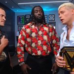 Cody Rhodes makes a ground-breaking announcement in backstage segment with Ricky Saints & Oba Femi