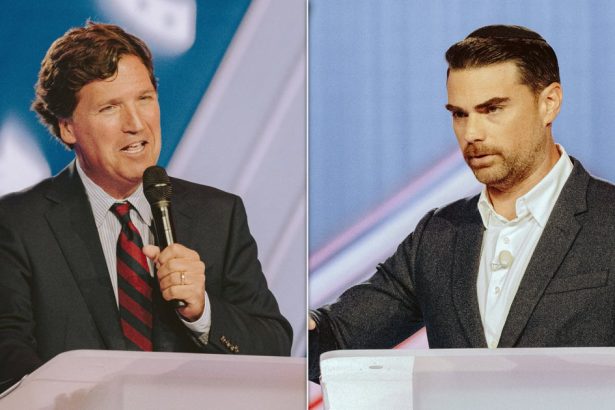 Conservative Infighting Between Ben Shapiro, Tucker Carlson Explodes At AmericaFest