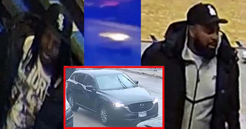 Cops seek 2 men, vehicle in connection with triple shooting outside St. Sabina Catholic Church