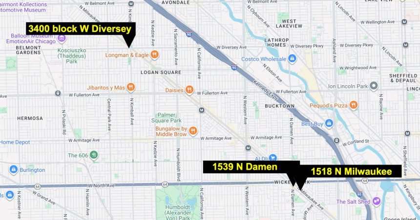 Crash-and-grab crew hits stores in Wicker Park, Logan Square