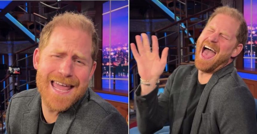 ‘Cringe’ Prince Harry ‘Booed’ During Shock Chat Show Appearance