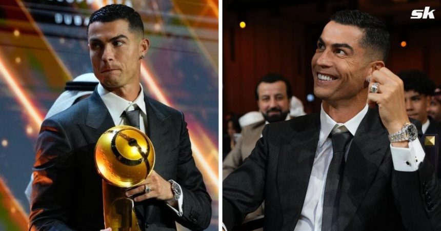 Cristiano Ronaldo sums up feeling with message after winning honour at Globe Soccer Awards 2025