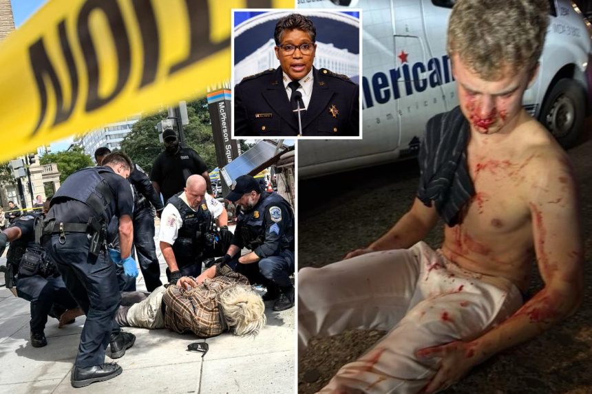 DC police chief accused of fudging crime data in blistering report days after resignation announced