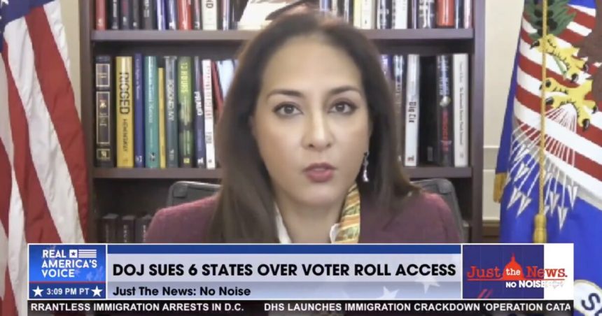 DOJ Sues SIX More States for Withholding Voter Rolls — 14 States Now Targeted as Bondi and Dhillon Launch Aggressive Nationwide Crackdown |