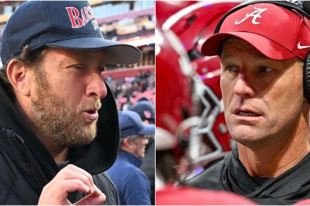 Dave Portnoy rips Alabama being favored for CFP despite loss to Georgia while BYU’s playoff hopes hang by thread