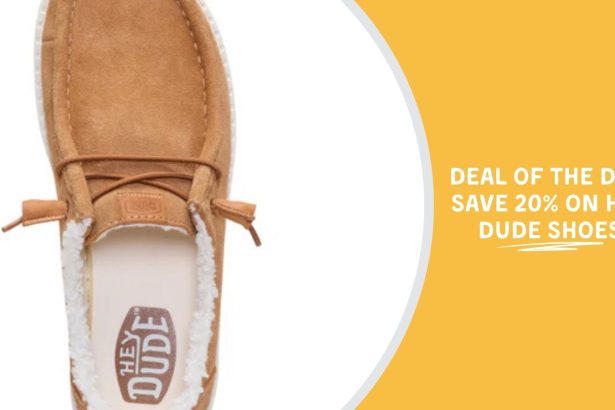 Deal of the Day: Save 20% on Hey Dude Shoes